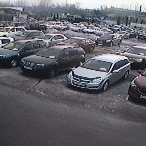 russian federation - serov: parking places serov
