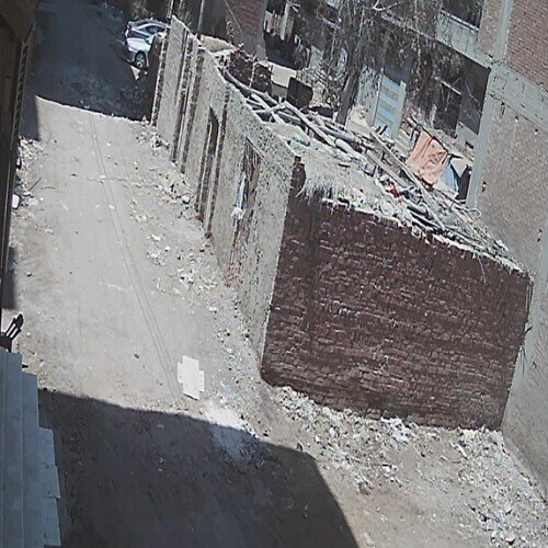egypt - al jizah: small street in al jizah