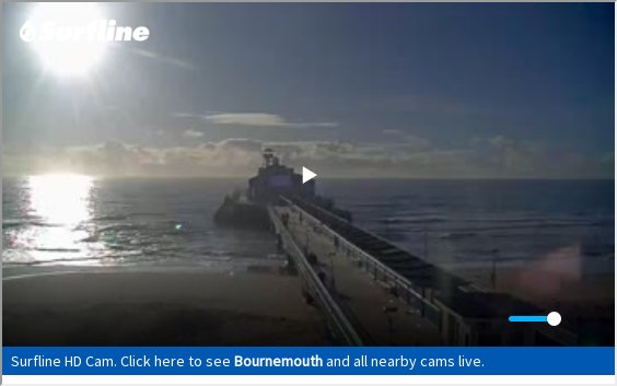 preview: Bournemouth Pier Live Webcam View | English Channel Coast
