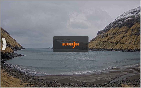 preview: Tj&oslash;rnuv&iacute;k Live Webcam: Faroe Islands Coastal View