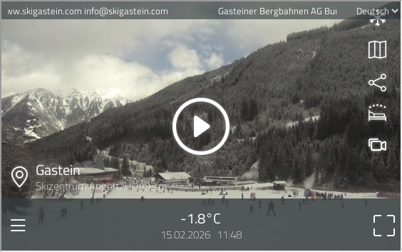preview: Live Webcam: Skizentrum Angertal, Bad Hofgastein, Austria