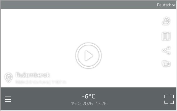 preview: Ružomberok Malin&ocirc; Brdo Hora Ski Resort Live Webcam