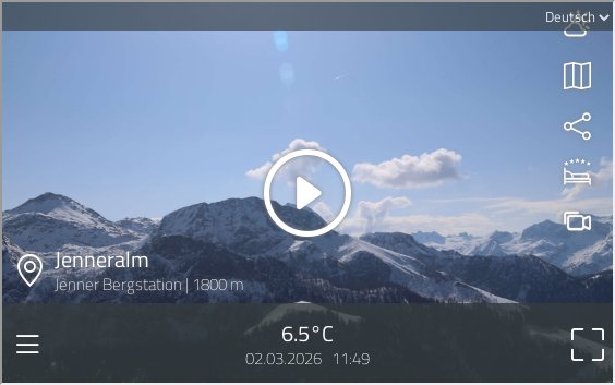preview: Jenner Mountain Station Live Webcam: Panoramic Views of K&ouml;nigssee & Bavarian Alps